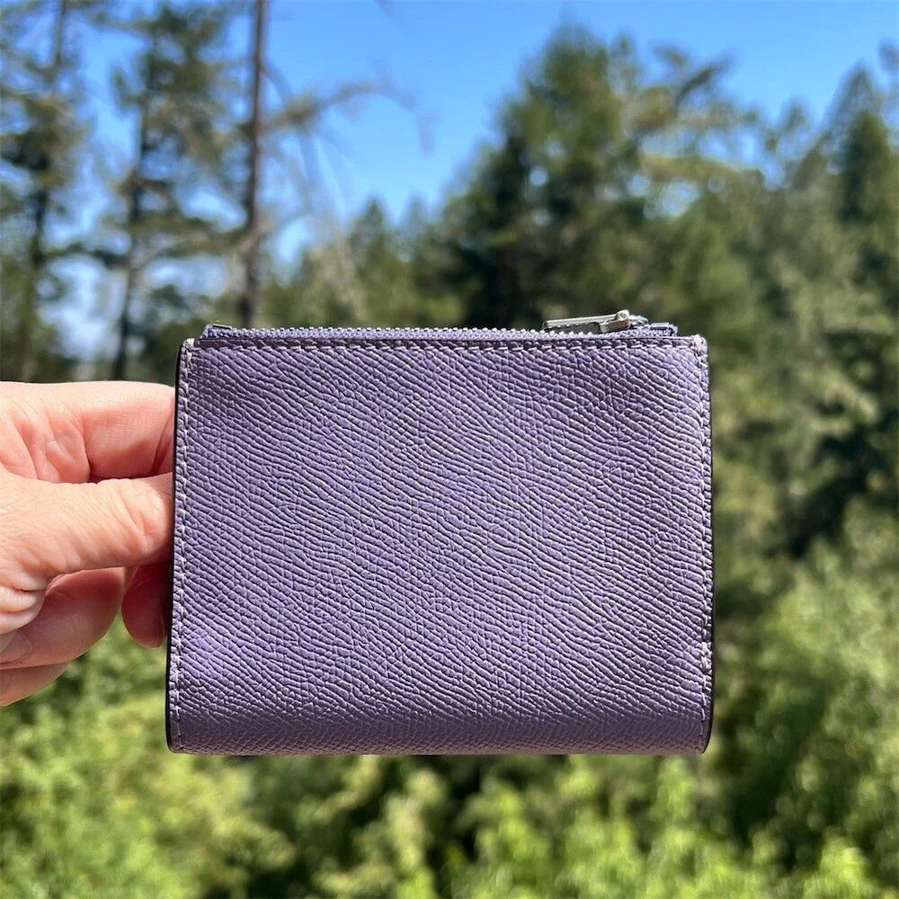 Coach silver purple